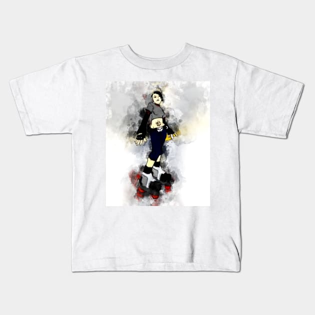 Jet Set Radio - Cube *watercolor* Kids T-Shirt by Stylizing4You